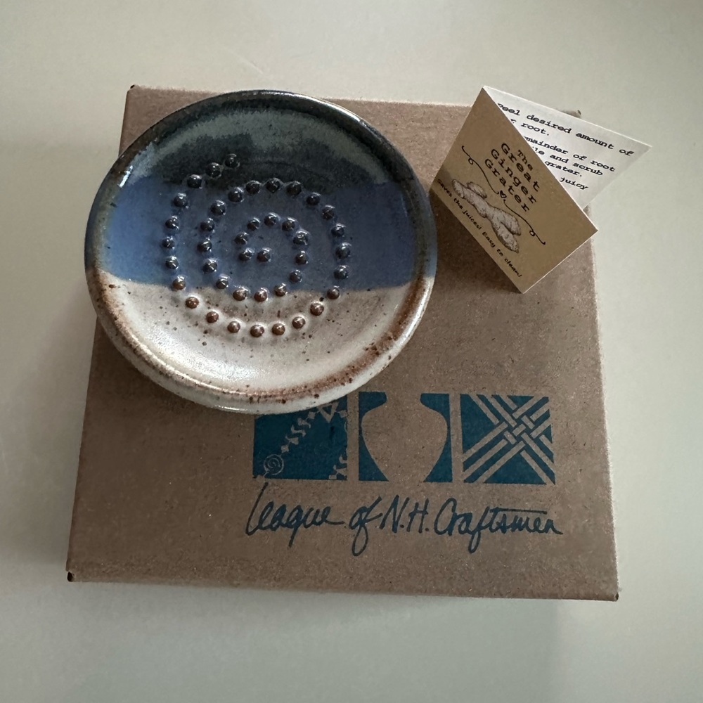 Ginger Grater, made in NH by Karissa Masse North Conway League of NH Craftsman